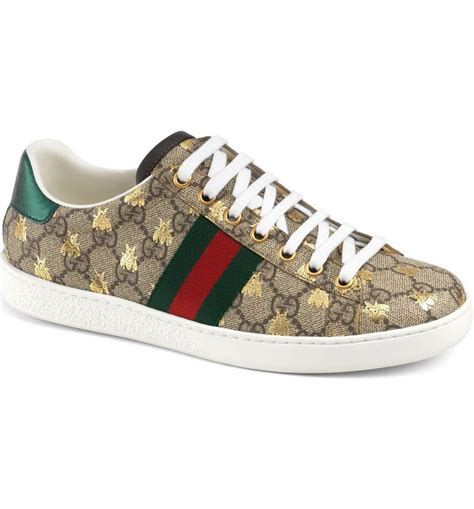 gucci 19ss bee sneakers|Gucci bee sneakers women.